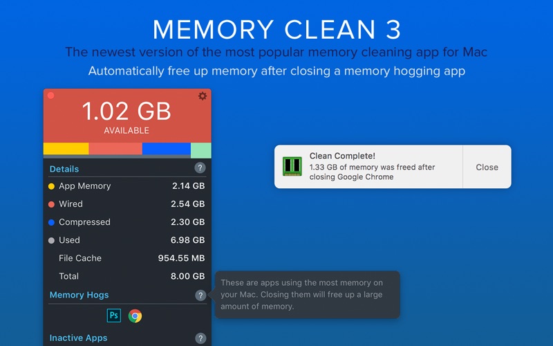 memory cleaner 2 for mac review