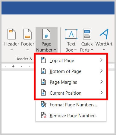 setting page number with name in word for mac version 15.31